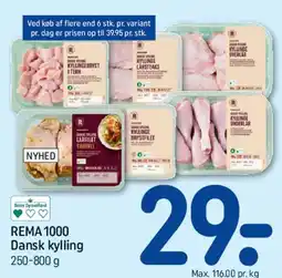 REMA 1000 REMA1000 - Dansk kylling tilbud