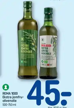 REMA 1000 REMA 1000 Ekstra jomfru-olivenolie tilbud