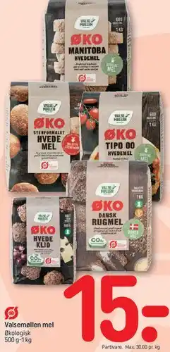 REMA 1000 Valsemøllen mel (ØKO) tilbud