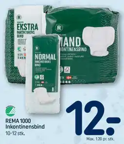 REMA 1000 REMA1000 Inkontinensbind tilbud
