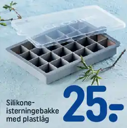 REMA 1000 Silikone-isterningebakke med plastlåg tilbud