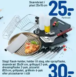 REMA 1000 Stegt flæsk-holder og grill- & køkkentilbehør tilbud