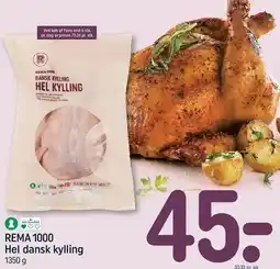 REMA 1000 Hel dansk kylling tilbud