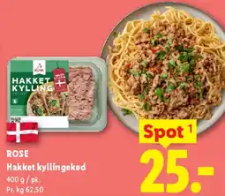 Lidl Hakket kyllingekød tilbud