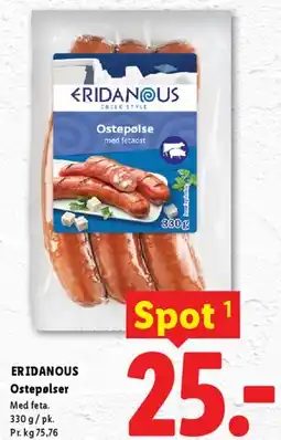 Lidl Ostepølse tilbud