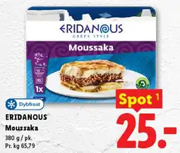 Lidl Moussaka tilbud