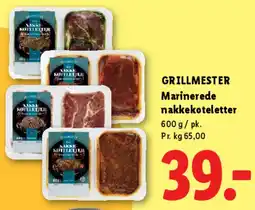 Lidl Marinerede nakkekoteletter tilbud