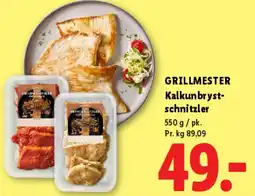 Lidl Kalkunbryst-schnitzler tilbud