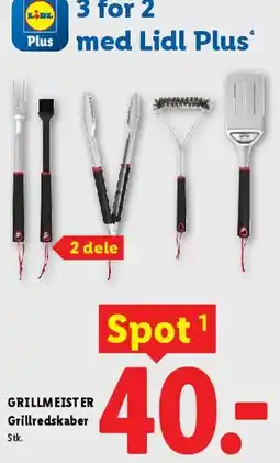 Lidl GRILLMEISTER Grillredskaber (udvalg) tilbud