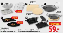 Lidl GRILLMEISTER Grillpander & tilbehør tilbud