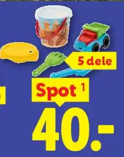 Lidl Lupilu Sandlegetøj (lille sæt) tilbud