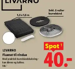 Lidl Fluenet til vindue tilbud