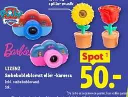 Lidl LIZENZ Sæbeboblelegetøj tilbud