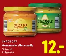 Lidl Guacamole- eller ostedip tilbud