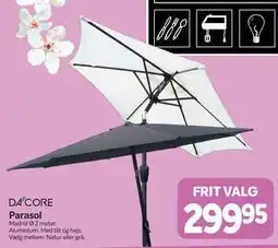 Din Isenkræmmer Parasol tilbud