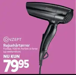 Din Isenkræmmer Rejsehårtørrer tilbud