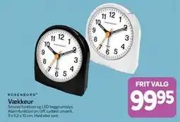 Din Isenkræmmer Vækkeur tilbud