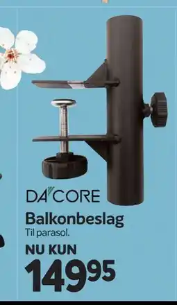 Din Isenkræmmer Balkonbeslag tilbud