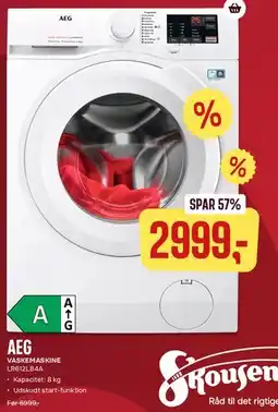 Skousen AEG vaskemaskine tilbud