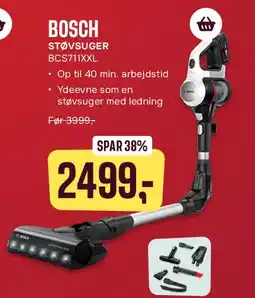 Skousen Bosch støvsuger tilbud