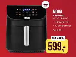 Skousen NOVA Airfryer tilbud