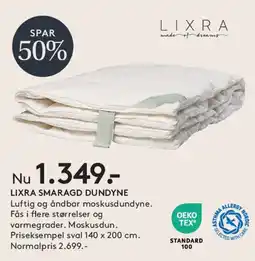 SENG LIXRA SMARAGD DUNDYNE tilbud