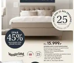 SENG SPAR 45% MULIGHED FOR DELBETALING tilbud