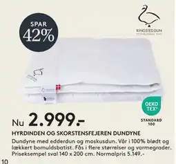 SENG HYRDINDEN OG SKORSTENSFEJEREN DUNDYNE tilbud