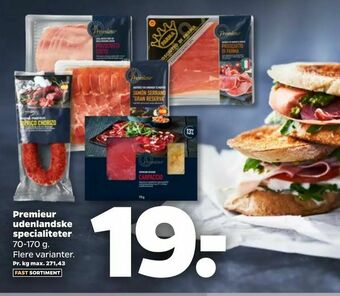 Netto Premieur udenlandske specialiteter tilbud