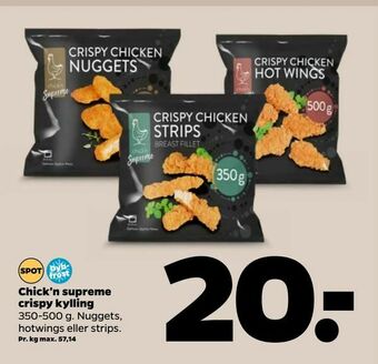 Chick'n supreme crispy kylling