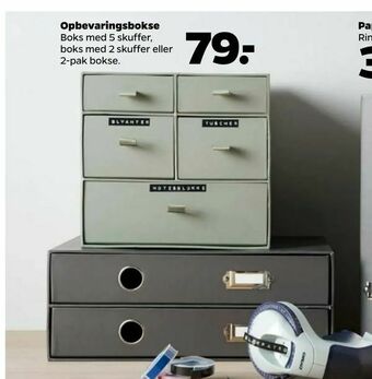 Netto Opbevaringsbokse tilbud