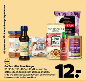 Netto Go Tan eller Blue Dragon tilbud