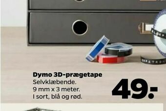 Netto Dymo 3D-prægetape tilbud