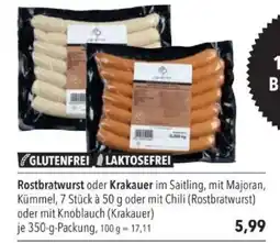 Citti Rostbratwurst oder Krakauer tilbud