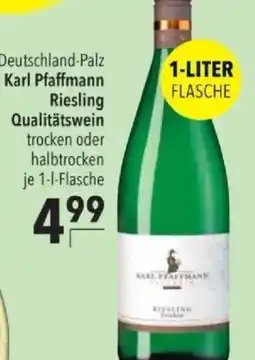Citti Karl Pfaffmann Riesling Qualitätswein tilbud