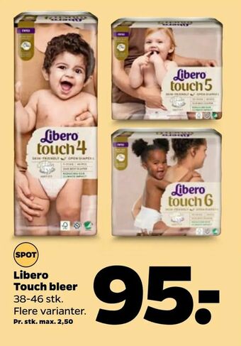 Netto Libero Touch bleer tilbud