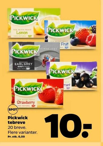 Netto Pickwick tebreve tilbud
