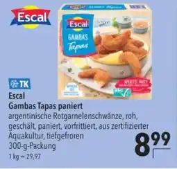Citti Escal Gambas Tapas paniert tilbud