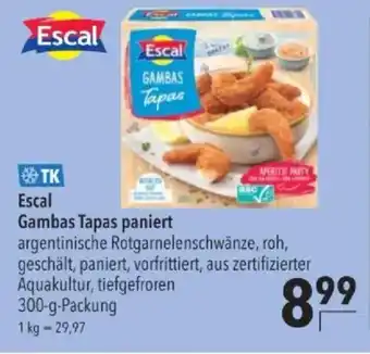 Citti Escal Gambas Tapas paniert tilbud