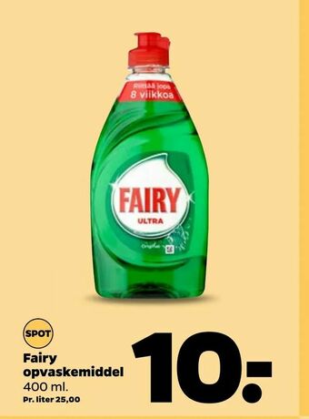 Netto Fairy opvaskemiddel tilbud