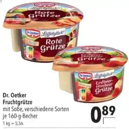 Citti Dr. Oetker Fruchtgrütze tilbud