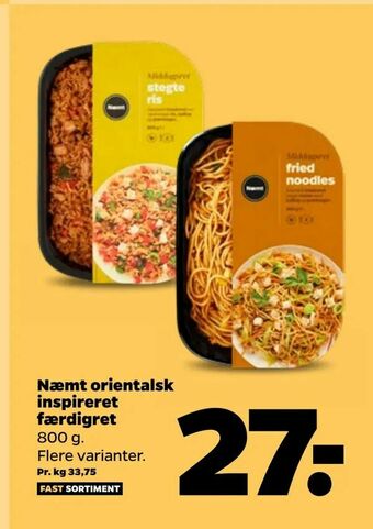 Netto Næmt orientalsk inspireret færdigret tilbud