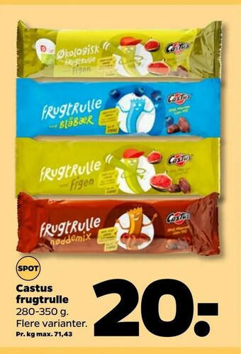 Netto Castus frugtrulle tilbud