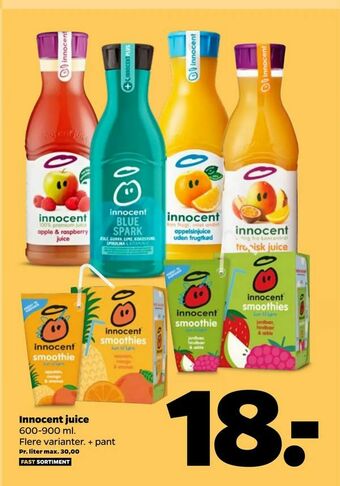 Netto Innocent juice tilbud