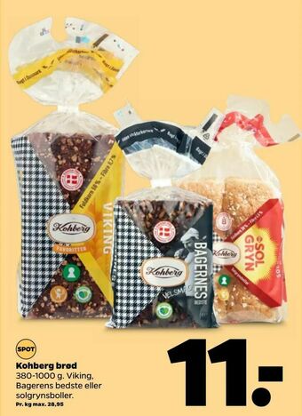 Netto Kohberg brød tilbud