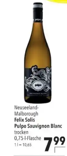 Citti Felix Solis Pulpo Sauvignon Blanc tilbud