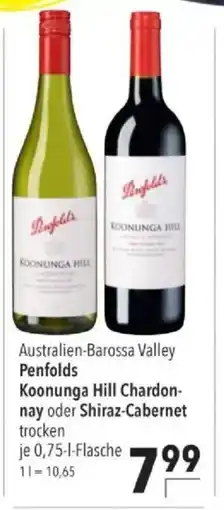 Citti Penfolds Koonunga Hill Chardon- nay oder Shiraz-Cabernet tilbud