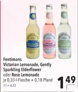 Citti Fentimans Victorian Lemonade, Gently Sparkling Elderflower oder Rose Lemonade tilbud
