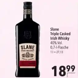 Citti Slane Triple Casked Irish Whisky tilbud