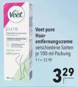 Citti Veet pure Haar- entfernungscreme tilbud